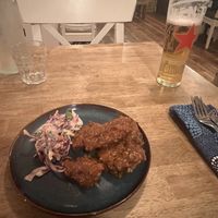 Seitan wings… must try!  at Harp & Crown in Corsham