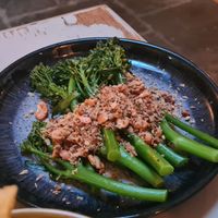 Broccoli with a herby, nutty crumb at Harp & Crown in Corsham