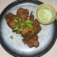 Jerk seitan wings  at Harp & Crown in Corsham