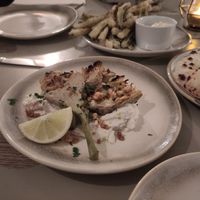 Vherbalkitchen Christmas menu - Artichoke & Straccia at Harp & Crown in Corsham