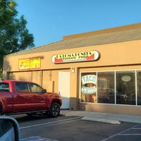 Outdoor sitting behind truck at La Loma Bonita in San Diego