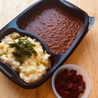 Million bøf ‘danish dish' at Veggieday.dk in Dragoer