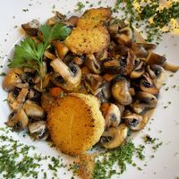 Vegan ratatouille and mushroom   at Meyer's Gasthaus in Seevetal