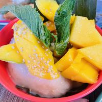 Mango Sticky Ricee  at Sweet Basil in Franklin