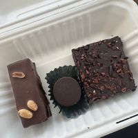 Snickers - choc - triple chocolate brownie   at Wildsprout in Western Cape