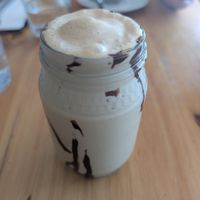 Coconut vanilla & coffee shake at Wildsprout in Western Cape