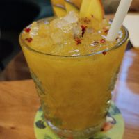 Caipirinia with sake at Temakinho in Bologna