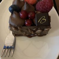 Vegan dessert   at Brenner in Munich