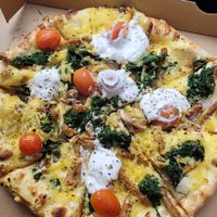 Pizza Schneewittchen (ohne Tomatensauce) at Pizzeria Märchenwald in Essen