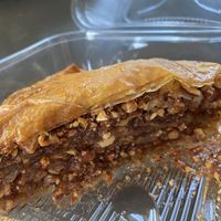 Vegan baklava  at Utopia  in Bangor