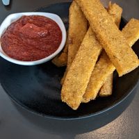 Polenta fries at Utopia  in Bangor