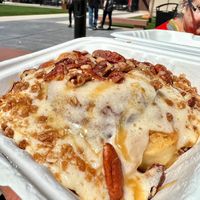Cinnaholic - Mamaw’s Pecan Pie roll  at Cinnaholic in Pigeon Forge