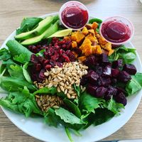 The Superfood Salad (no egg)  at Vine Cafe in New Bern