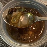 Ice jelly. Amazing. Such a good, sweet, & refreshing dessert  at The 81 Hong Kong Cafe in Tucson