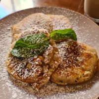 Apfelpancakes at Café Fräulein Männl in Weinheim