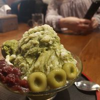 matcha at Wabi-Sabi Noodle House in Makati