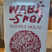 Wabi-Sabi logo  at Wabi-Sabi Noodle House in Makati