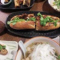 Harumaki, mission street dumpling, banhmi, cuapao, pho at Wabi-Sabi Noodle House in Makati