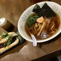 Shoyu Ramen and Bahn mi  at Wabi-Sabi Noodle House in Makati