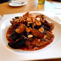 spicy eggplant at Ooh Breado Teobachae - 터바채 비건 레스토랑 in Seoul
