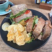 Vegan club sandwich   at Anne&Max - Domkwartier in Utrecht