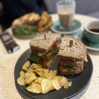 Club botanica (€13,75) and a filter coffee (€3,70)☕️  at Anne&Max - Domkwartier in Utrecht