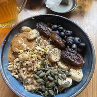 Oatmeal bowl  at Tijm in Utrecht