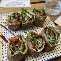 Vegan savory crepes   at Crêperie le goéland d'Aligre in Paris