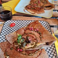 Amazing food at Crêperie le goéland d'Aligre in Paris