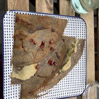 Houmous crepe  at Crêperie le goéland d'Aligre in Paris