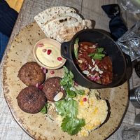 Moroccan falafel at Ego Mediterranean in Sheffield