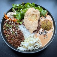 Leckeres Mittagessen  at Das Suess'Kind Veganery in Vienna