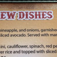 Vegan options  at Los Mariachis in Glasgow