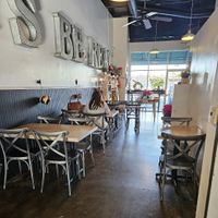 Dining area at Eat Real Cafe in Valencia