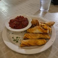 The hot sticks (don’t recommend)  at Rocco's Little Chicago in Tucson