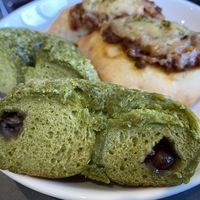 Matcha at Kamogawa Bakery - Kamigyo in Kyoto