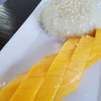 Mango Sticky Rice at Bodhi Thai Kitchen in Beverly Hills