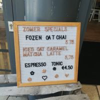 Summer Specials at Barista Cafe Paddepoel in Groningen