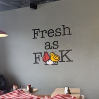 Wall art at Two Chicks in Reno