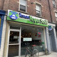 Outside  at Tenon Vegan Sushi in Toronto