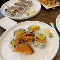 Vegan sushi was such a treat!  at Tenon Vegan Sushi in Toronto