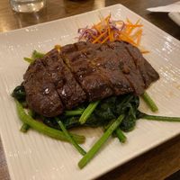 Duck special at Tenon Vegan Sushi in Toronto