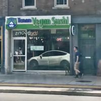 Storefront  at Tenon Vegan Sushi in Toronto