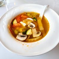 Tom Yum at Tenon Vegan Sushi in Toronto