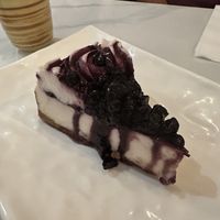 Blueberry cheesecake  at Tenon Vegan Sushi in Toronto