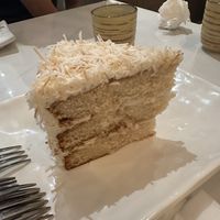 Coconut cream cake   at Tenon Vegan Sushi in Toronto
