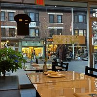 It’s a small cozy place   at Tenon Vegan Sushi in Toronto