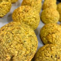 Baked Falafel... a healthier option! 🧆  at Tree House Cafe in Riyadh