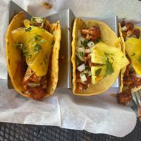 Combo of 3 vegan tacos at Como in Truckee