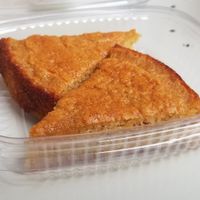 Vegan spice cake at RAW & BOWL'D in Amman